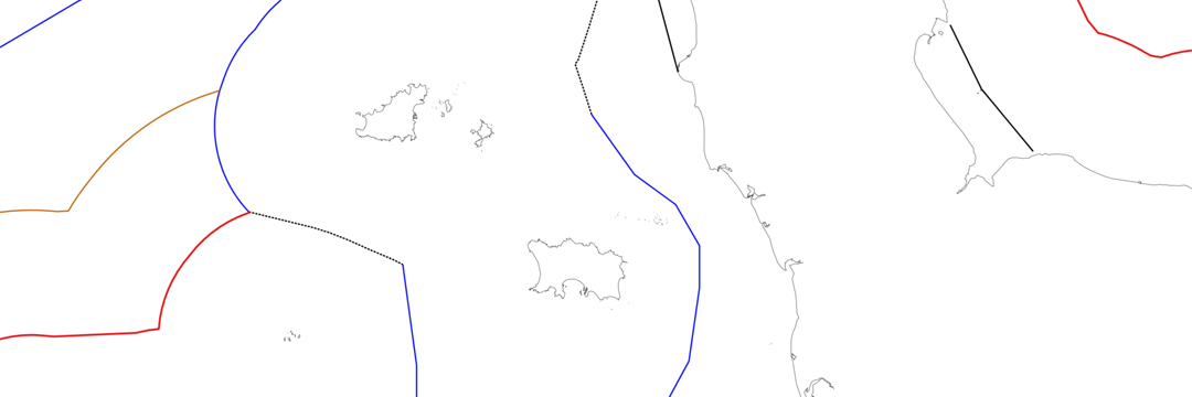 Délimitations maritimes