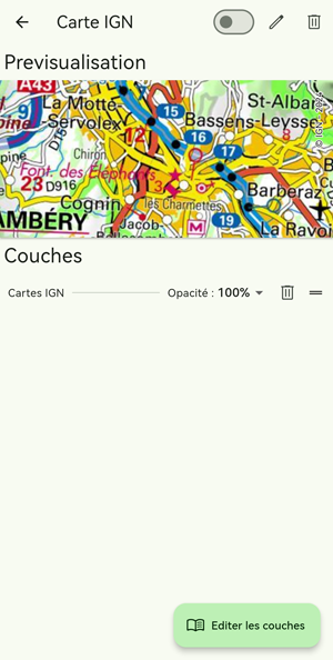 Détail Carte