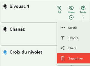 menu plus repères